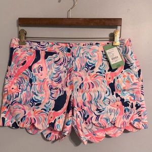 NWT Lilly Pulitzer Magnolia Short Sz 6 - Pelican Pink